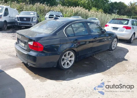 2007 BMW 335I из США, поврежденный, VIN WBAVB73547VF53862